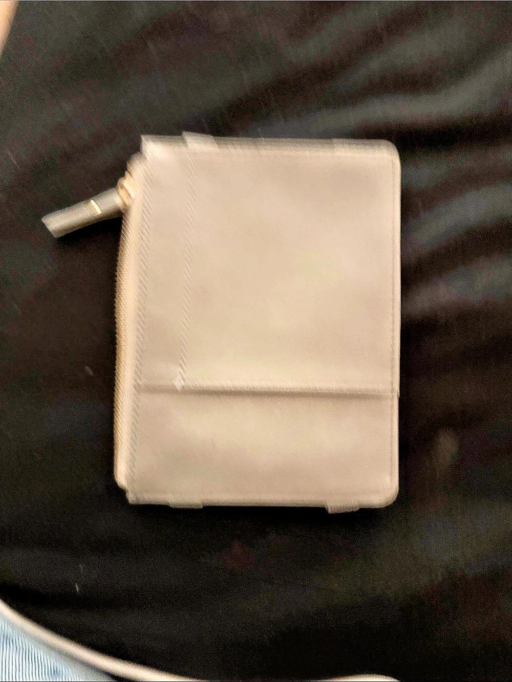 Gray Zip Wallet